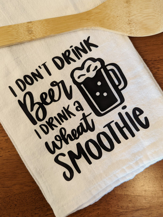 Beer Smoothie Dish Towel